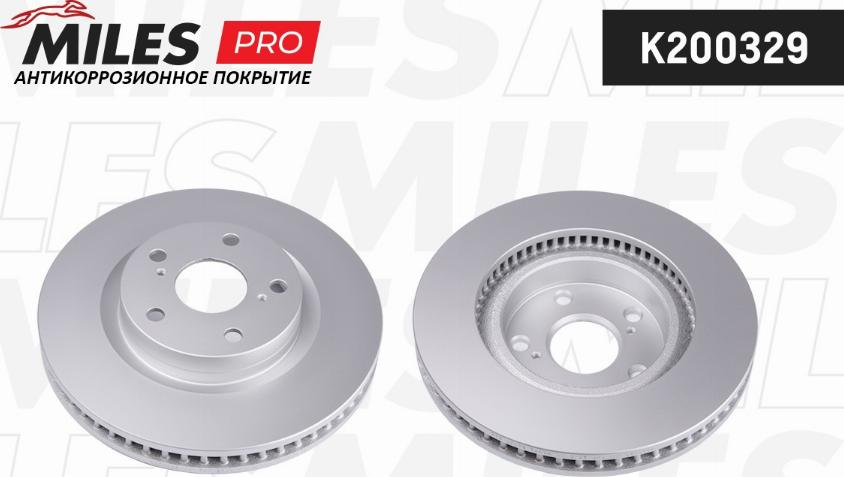 Miles K200329 - Тормозной диск autospares.lv