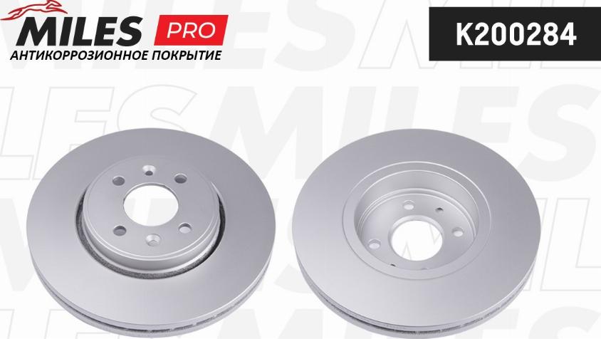 Miles K200284 - Тормозной диск autospares.lv