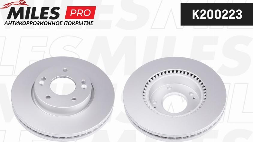 Miles K200223 - Тормозной диск autospares.lv