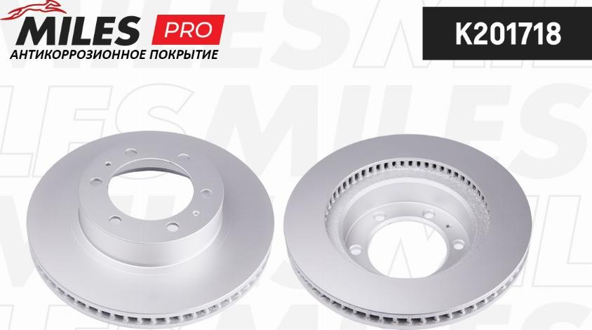 Miles K201718 - Тормозной диск autospares.lv