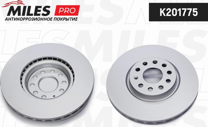 Miles K201775 - Тормозной диск autospares.lv