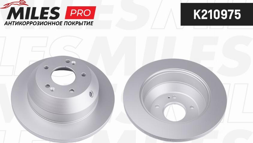 Miles K210975 - Тормозной диск autospares.lv