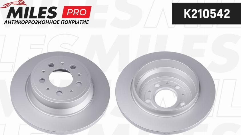 Miles K210542 - Тормозной диск autospares.lv