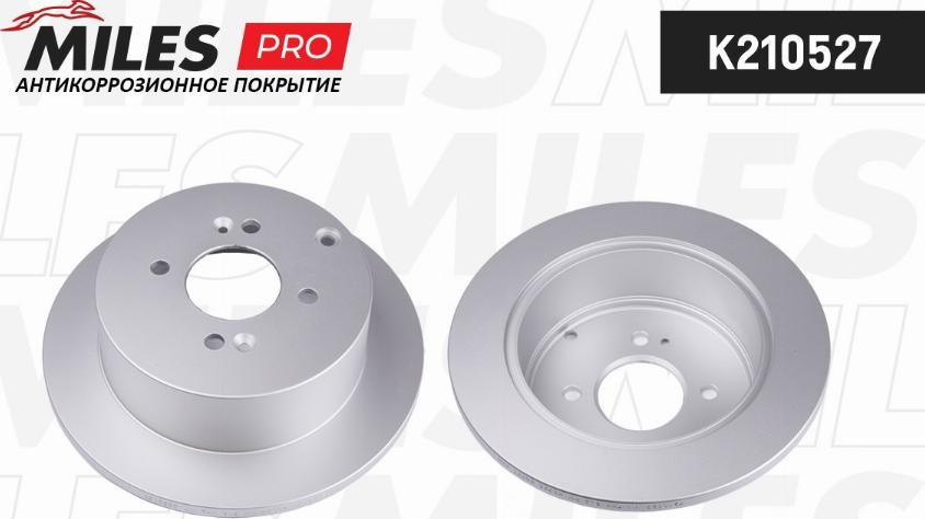 Miles K210527 - Тормозной диск autospares.lv