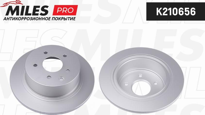 Miles K210656 - Тормозной диск autospares.lv