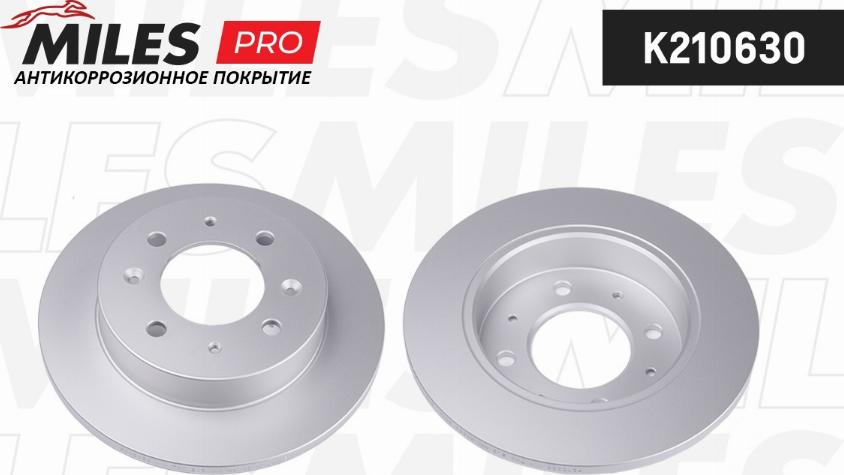 Miles K210630 - Тормозной диск autospares.lv