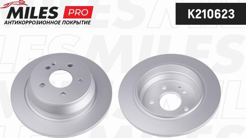 Miles K210623 - Тормозной диск autospares.lv