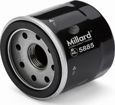 Millard FILTERS ML5885 - Масляный фильтр autospares.lv