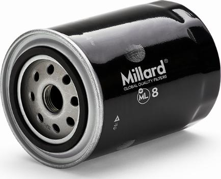 Millard FILTERS ML8 - Масляный фильтр autospares.lv