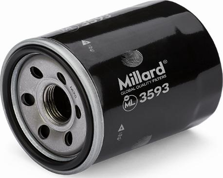 Millard FILTERS ML3593 - Масляный фильтр autospares.lv