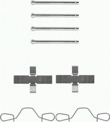 Mintex MBA982 - Комплектующие для колодок дискового тормоза autospares.lv