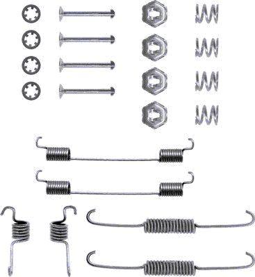 Mintex MBA674 - Комплектующие, барабанный тормозной механизм autospares.lv