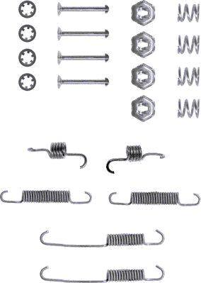 Mintex MBA673 - Комплектующие, барабанный тормозной механизм autospares.lv