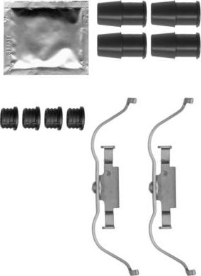 Mintex MBA1790 - Комплект принадлежностей, тормозной суппорт autospares.lv