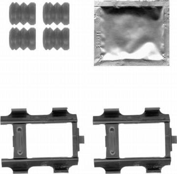 Mintex MBA1793 - Комплект принадлежностей, тормозной суппорт autospares.lv