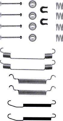 Mintex MBA761 - Комплектующие, барабанный тормозной механизм autospares.lv