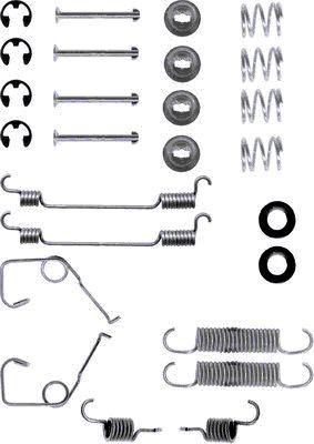 Mintex MBA705 - Комплектующие, барабанный тормозной механизм autospares.lv