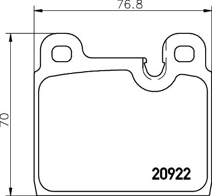 Spidan 31169 - Тормозные колодки, дисковые, комплект autospares.lv