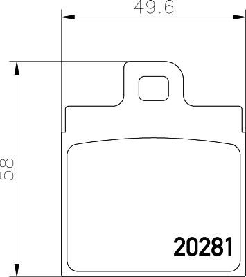 Mintex MDB1090 - Тормозные колодки, дисковые, комплект autospares.lv