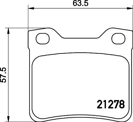 Mintex MDB1834 - Тормозные колодки, дисковые, комплект autospares.lv