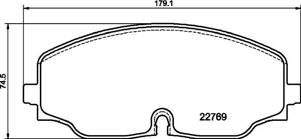 Mintex MDB84300 - Тормозные колодки, дисковые, комплект autospares.lv