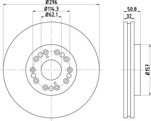 Mintex MDC900 - Тормозной диск autospares.lv