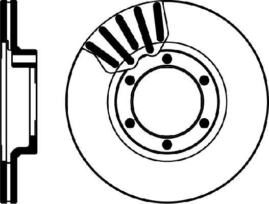Mintex MDC674 - Тормозной диск autospares.lv