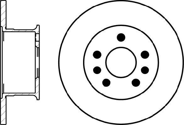 Jurid 561313J - Тормозной диск autospares.lv