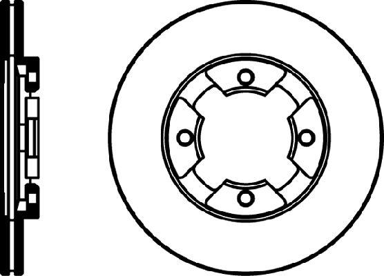 Mintex MDC348 - Тормозной диск autospares.lv