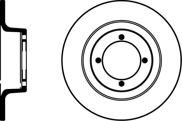 Brake Engineering 951470 - Тормозной диск autospares.lv