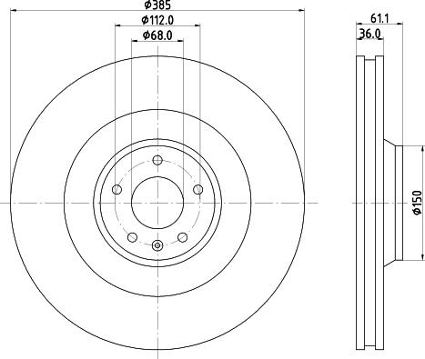 SBS 18152047159 - Тормозной диск autospares.lv