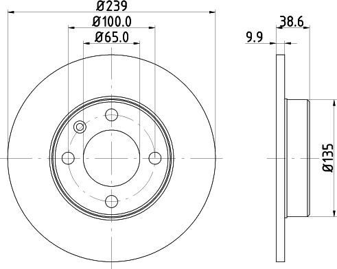 Mintex MDK0113 - Дисковый тормозной механизм, комплект autospares.lv