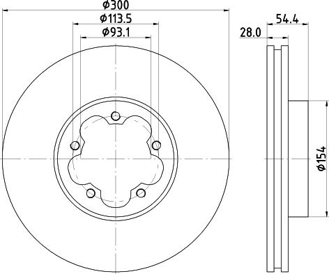 Mintex MVK0016 - Дисковый тормозной механизм, комплект autospares.lv