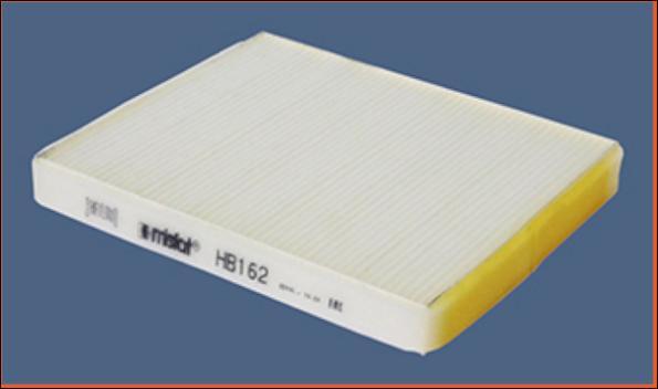 MISFAT HB162 - Фильтр воздуха в салоне autospares.lv
