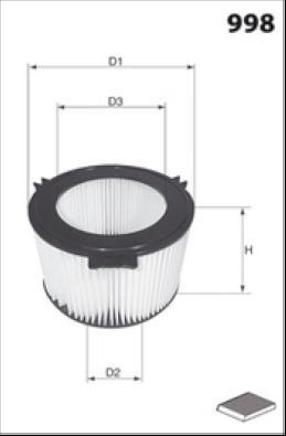 MISFAT HB298 - Фильтр воздуха в салоне autospares.lv