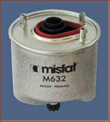 MISFAT M632 - Топливный фильтр autospares.lv