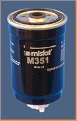 MISFAT M351 - Топливный фильтр autospares.lv