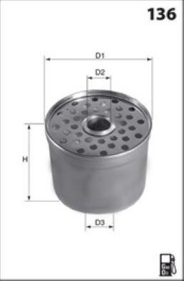 MISFAT M360A - Топливный фильтр autospares.lv