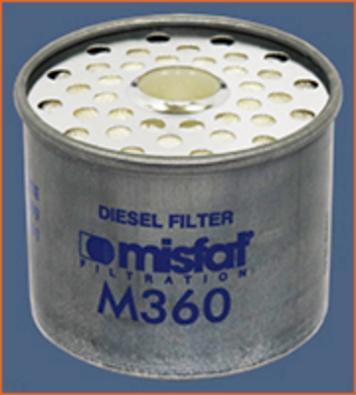MISFAT M360 - Топливный фильтр autospares.lv