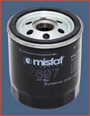 MISFAT Z697 - Масляный фильтр autospares.lv