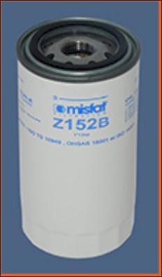 MISFAT Z152B - Масляный фильтр autospares.lv