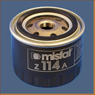 MISFAT Z114A - Масляный фильтр autospares.lv
