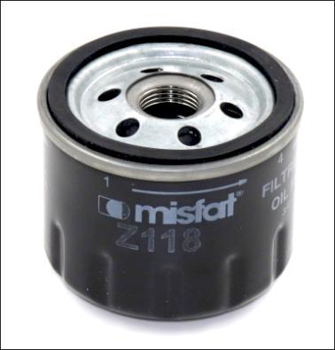 MISFAT Z118 - Масляный фильтр autospares.lv