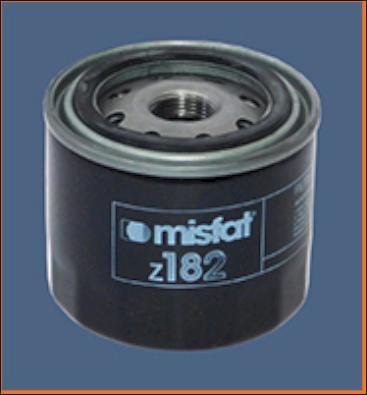 MISFAT Z182 - Масляный фильтр autospares.lv