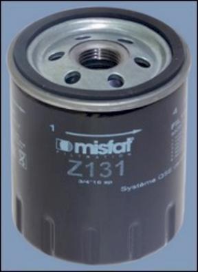 MISFAT Z131 - Масляный фильтр autospares.lv