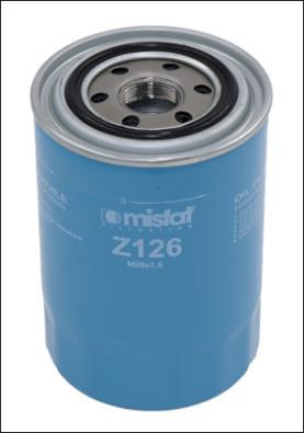MISFAT Z126 - Масляный фильтр autospares.lv