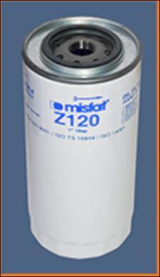 MISFAT Z120 - Масляный фильтр autospares.lv