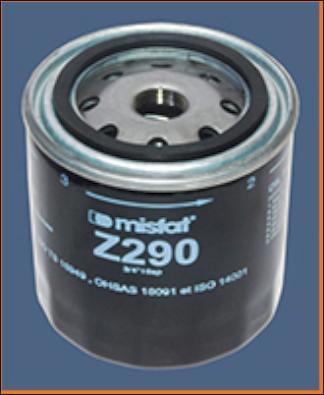 MISFAT Z290 - Масляный фильтр autospares.lv