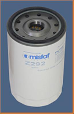 MISFAT Z292 - Масляный фильтр autospares.lv