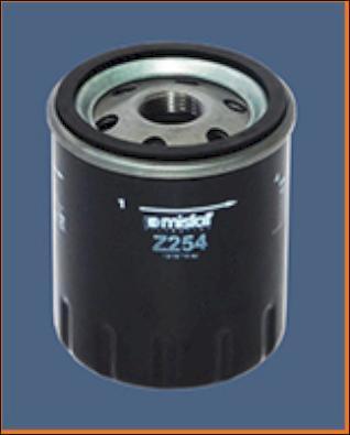 MISFAT Z254 - Масляный фильтр autospares.lv
